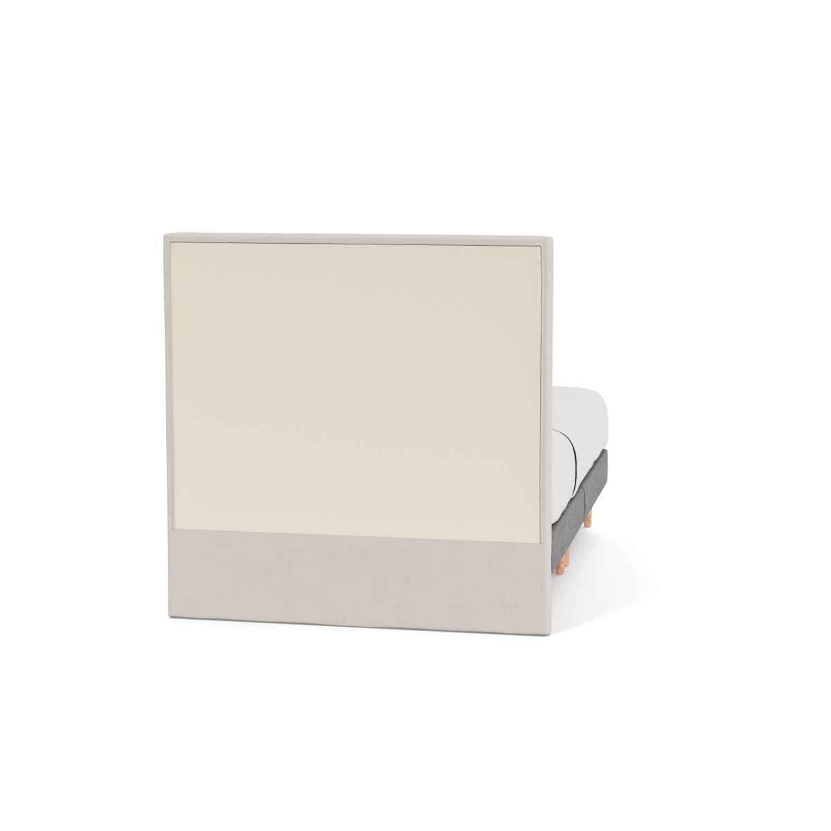 Heal's Shallow Divan Double Melton Wool Shale Light Solid Wood - Heal's UK Bedroom Furniture – image 5