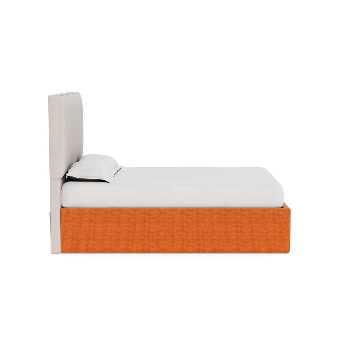 Heal's Storage Divan Double Tejo Recycled Zinnia Natural Feet - Heal's UK Bedroom Furniture – image 3