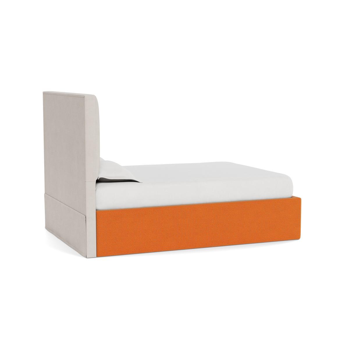 Heal's Storage Divan Double Tejo Recycled Zinnia Natural Feet - Heal's UK Bedroom Furniture – image 4
