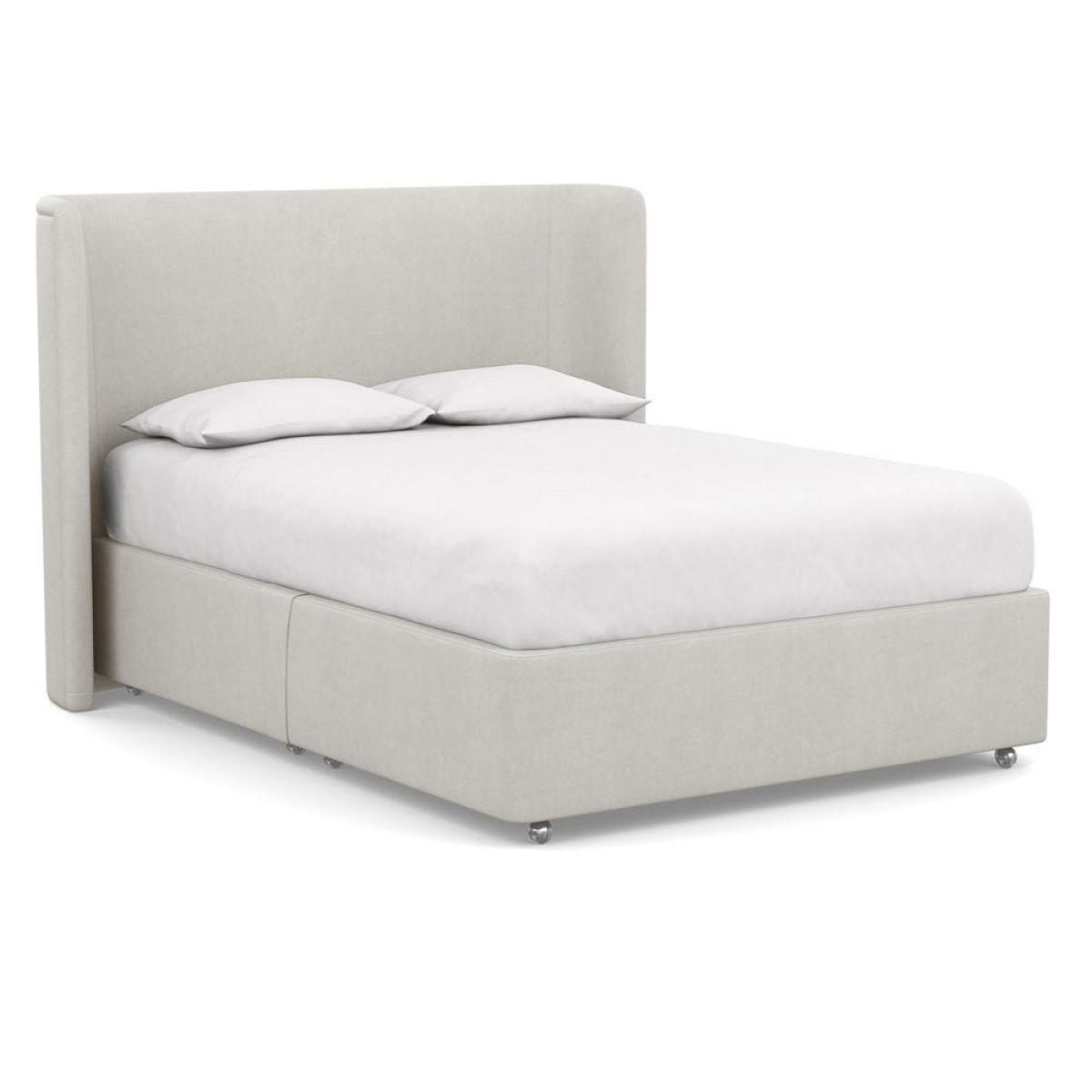 Heal's Deep Divan Double Dolly Dew 2 Footend - Heal's UK Bedroom Furniture – image 101