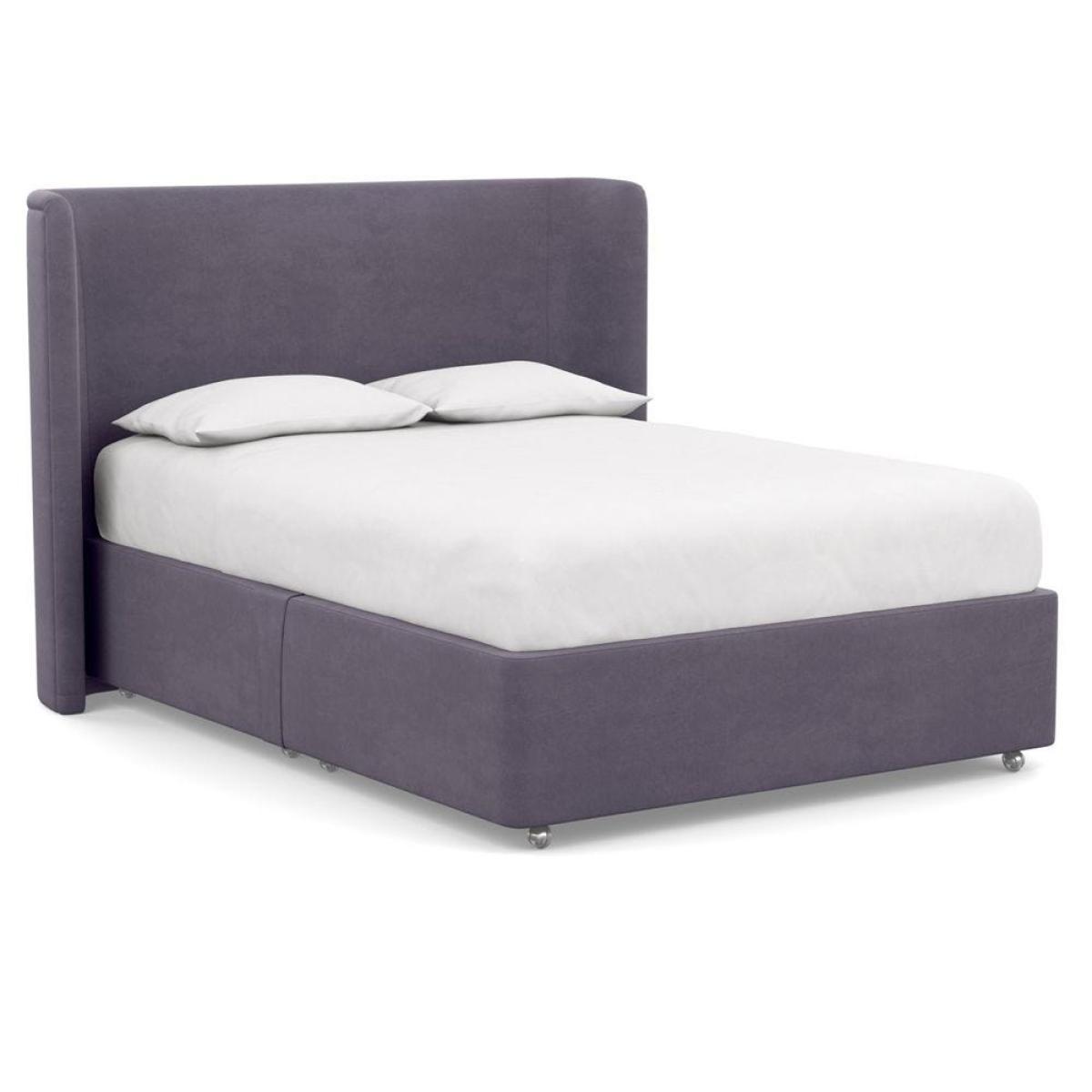 Heal's Deep Divan Double Dolly Dew 2 Footend - Heal's UK Bedroom Furniture – image 103