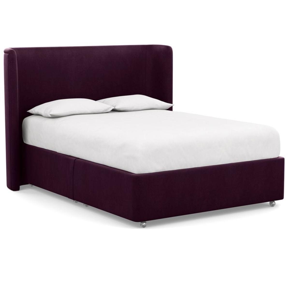 Heal's Deep Divan Double Dolly Dew 2 Footend - Heal's UK Bedroom Furniture – image 104