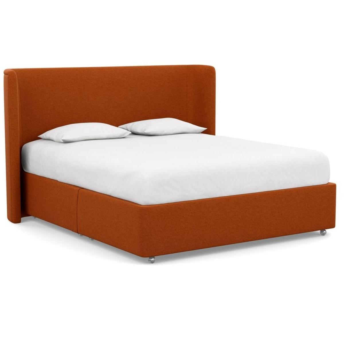 Heal's Deep Divan Double Dolly Dew 2 Footend - Heal's UK Bedroom Furniture – image 113