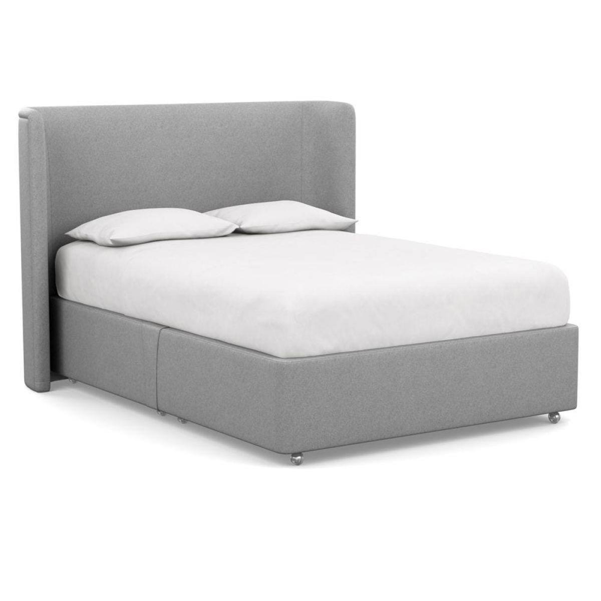Heal's Deep Divan Double Dolly Dew 2 Footend - Heal's UK Bedroom Furniture – image 117