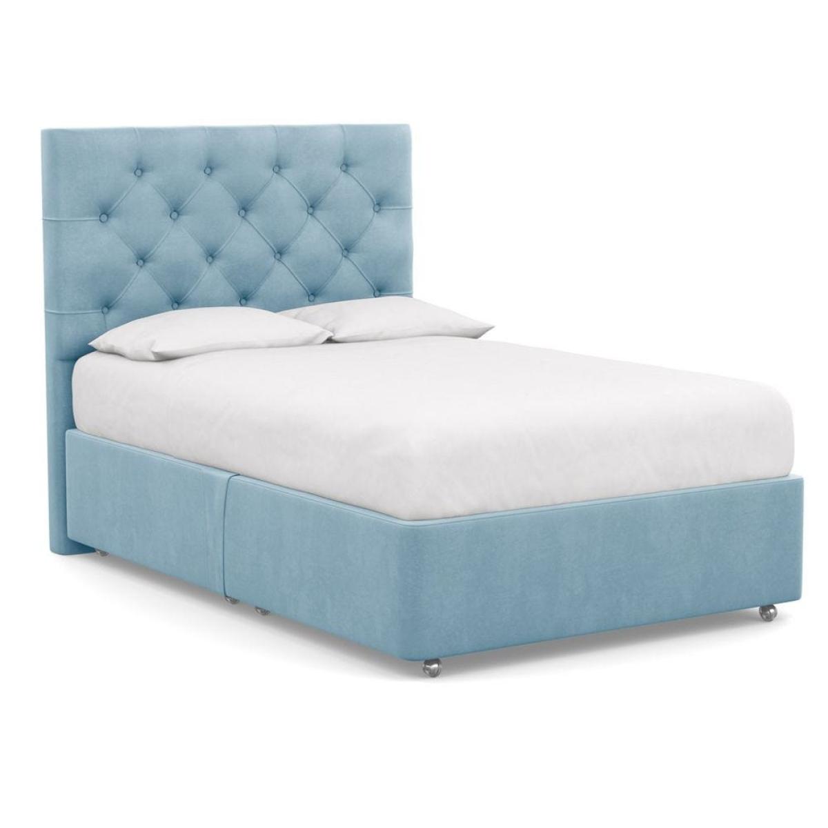 Heal's Deep Divan Double Dolly Dew 2 Footend - Heal's UK Bedroom Furniture – image 122