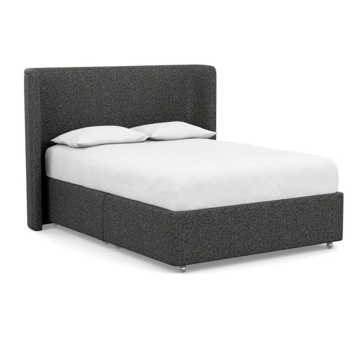 Heal's Deep Divan Double Dolly Dew 2 Footend - Heal's UK Bedroom Furniture – image 123