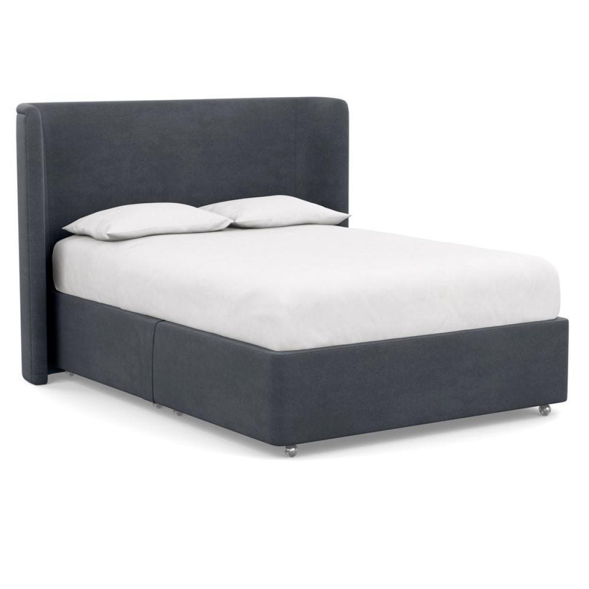 Heal's Deep Divan Double Dolly Dew 2 Footend - Heal's UK Bedroom Furniture – image 126