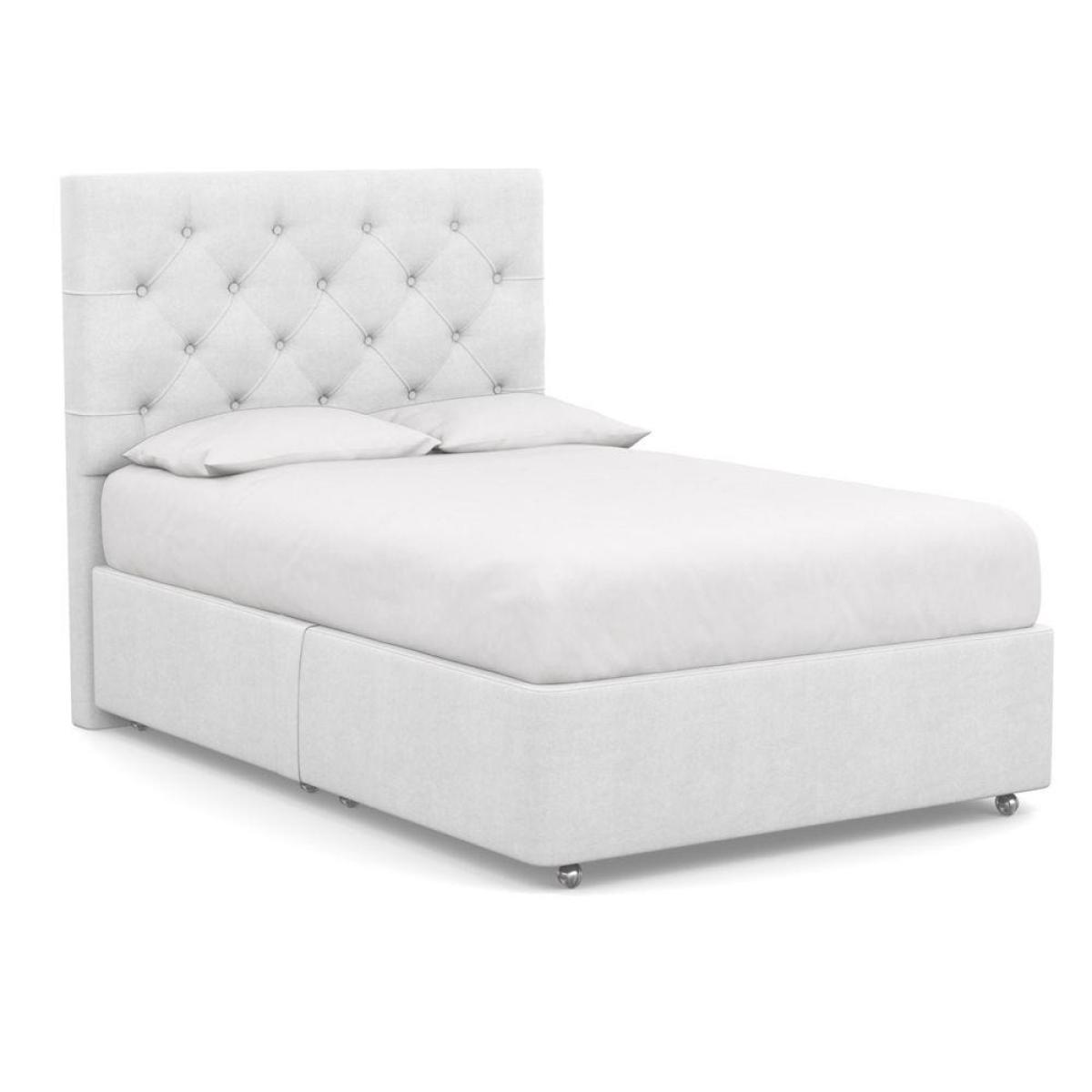 Heal's Deep Divan Double Dolly Dew 2 Footend - Heal's UK Bedroom Furniture – image 127