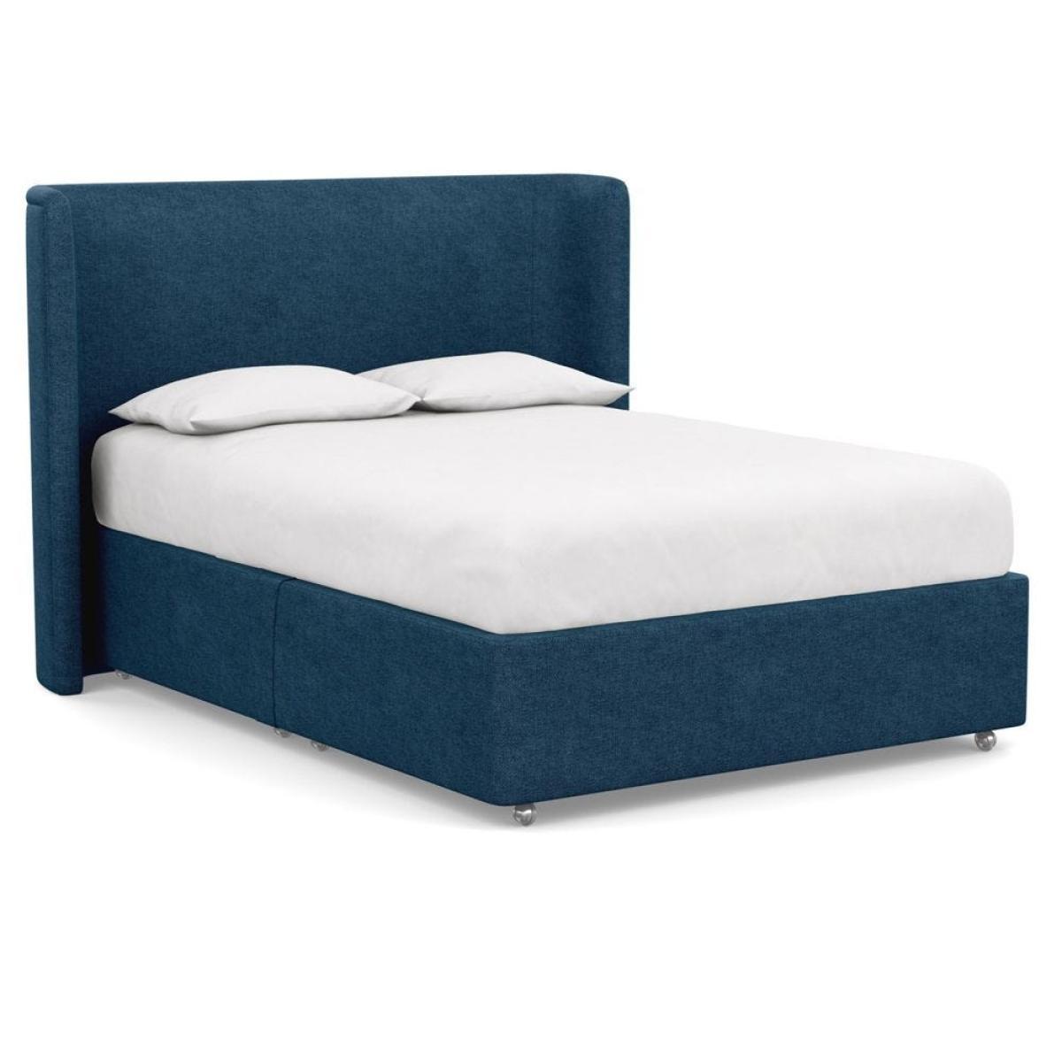 Heal's Deep Divan Double Dolly Dew 2 Footend - Heal's UK Bedroom Furniture – image 19