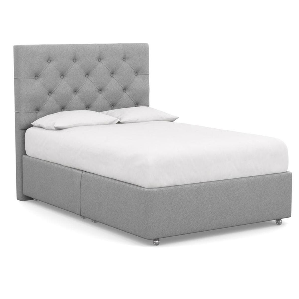 Heal's Deep Divan Double Dolly Dew 2 Footend - Heal's UK Bedroom Furniture – image 20
