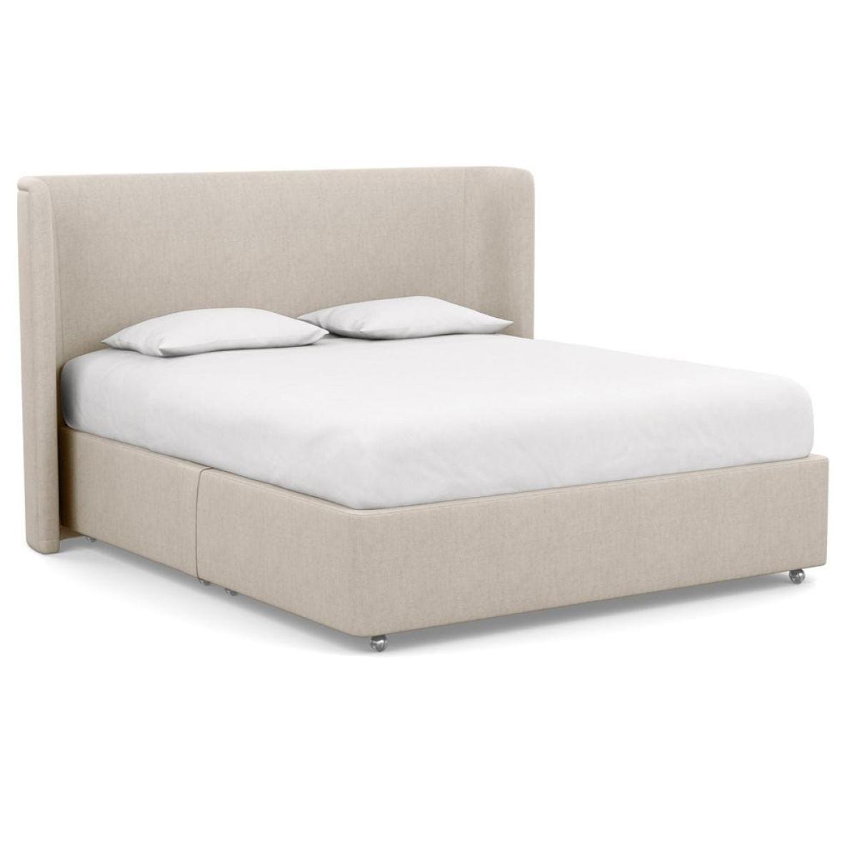 Heal's Deep Divan Double Dolly Dew 2 Footend - Heal's UK Bedroom Furniture – image 27