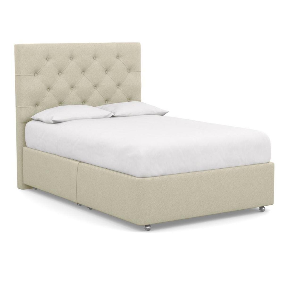 Heal's Deep Divan Double Dolly Dew 2 Footend - Heal's UK Bedroom Furniture – image 36
