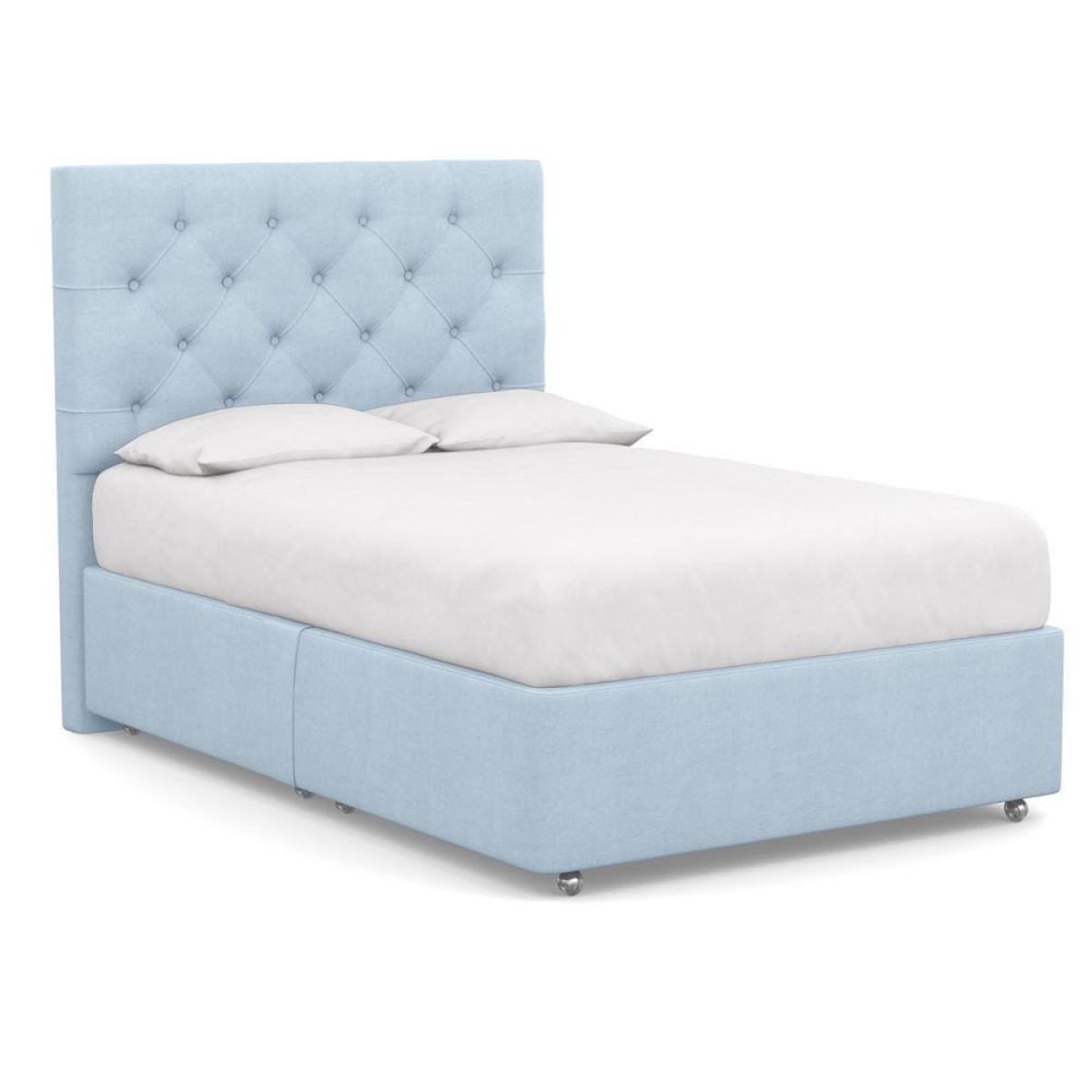 Heal's Deep Divan Double Dolly Dew 2 Footend - Heal's UK Bedroom Furniture – image 38