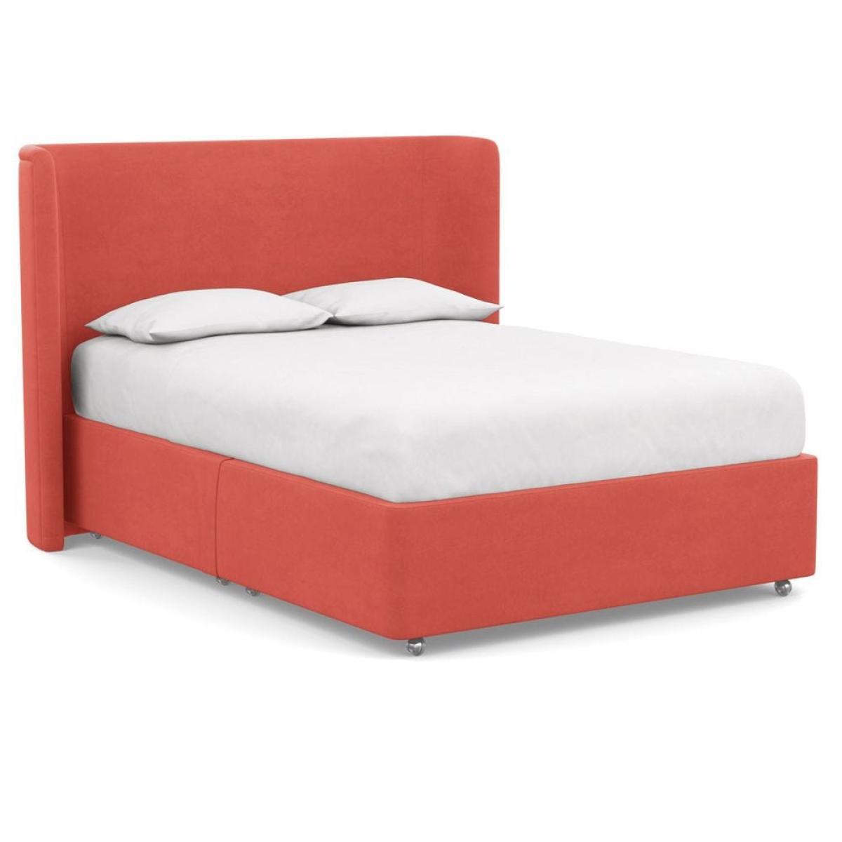Heal's Deep Divan Double Dolly Dew 2 Footend - Heal's UK Bedroom Furniture – image 40