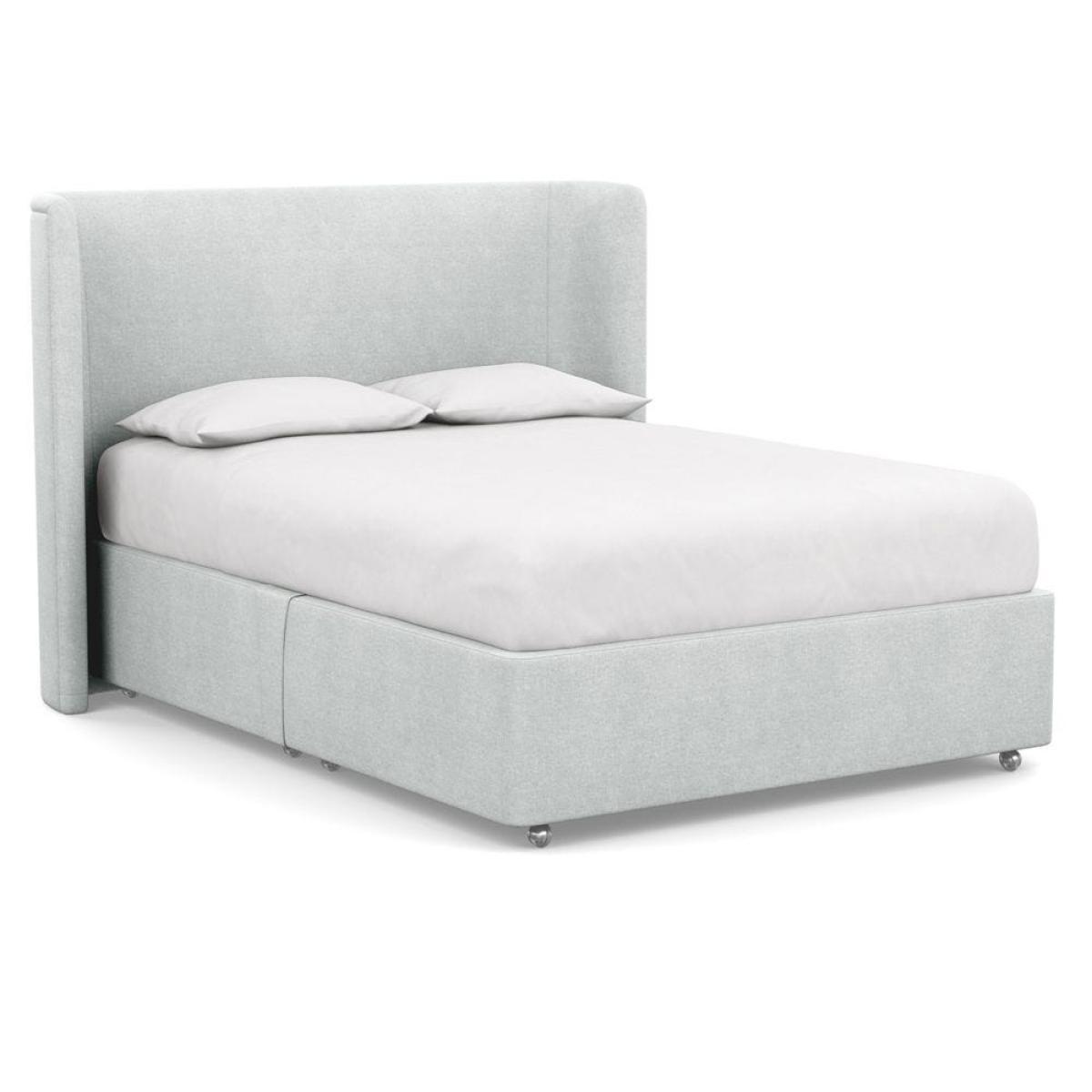 Heal's Deep Divan Double Dolly Dew 2 Footend - Heal's UK Bedroom Furniture – image 47