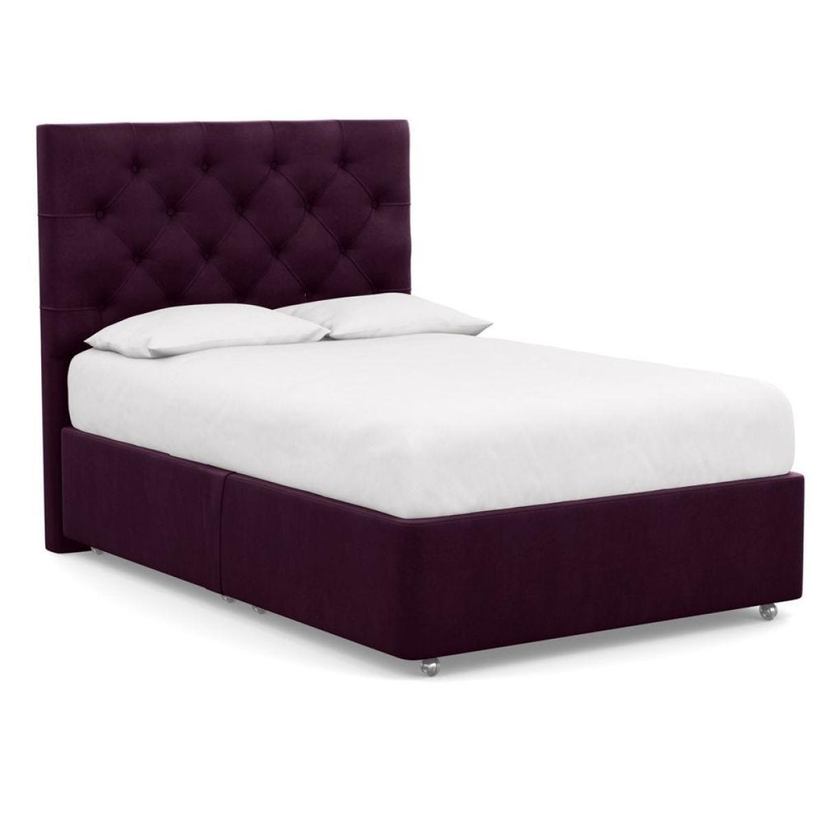 Heal's Deep Divan Double Dolly Dew 2 Footend - Heal's UK Bedroom Furniture – image 56