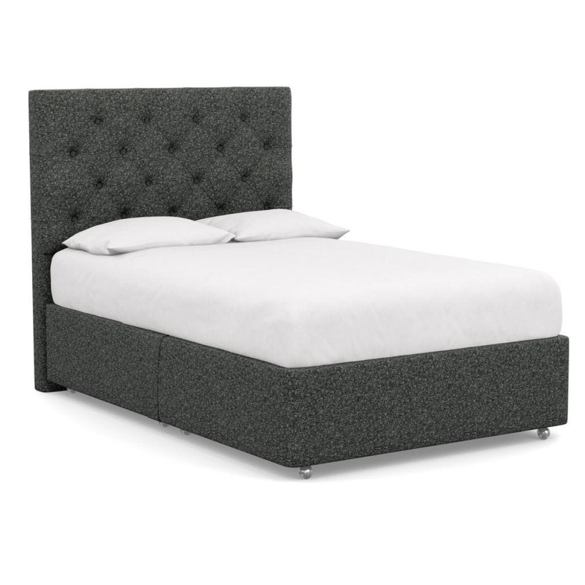 Heal's Deep Divan Double Dolly Dew 2 Footend - Heal's UK Bedroom Furniture – image 58