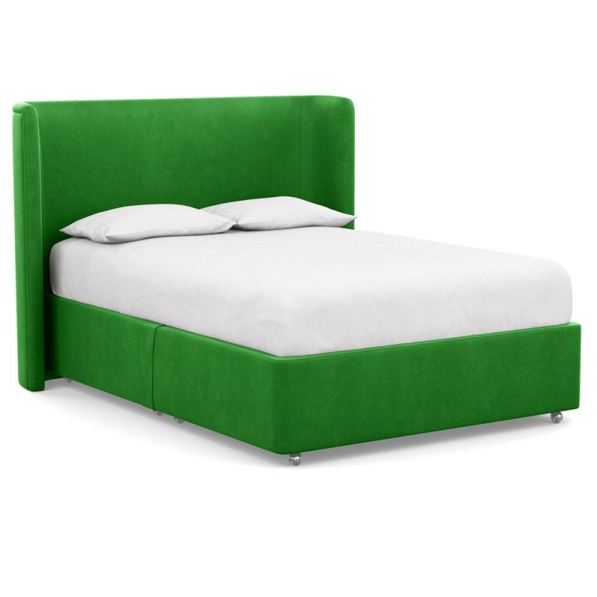 Heal's Deep Divan Double Dolly Dew 2 Footend - Heal's UK Bedroom Furniture – image 65
