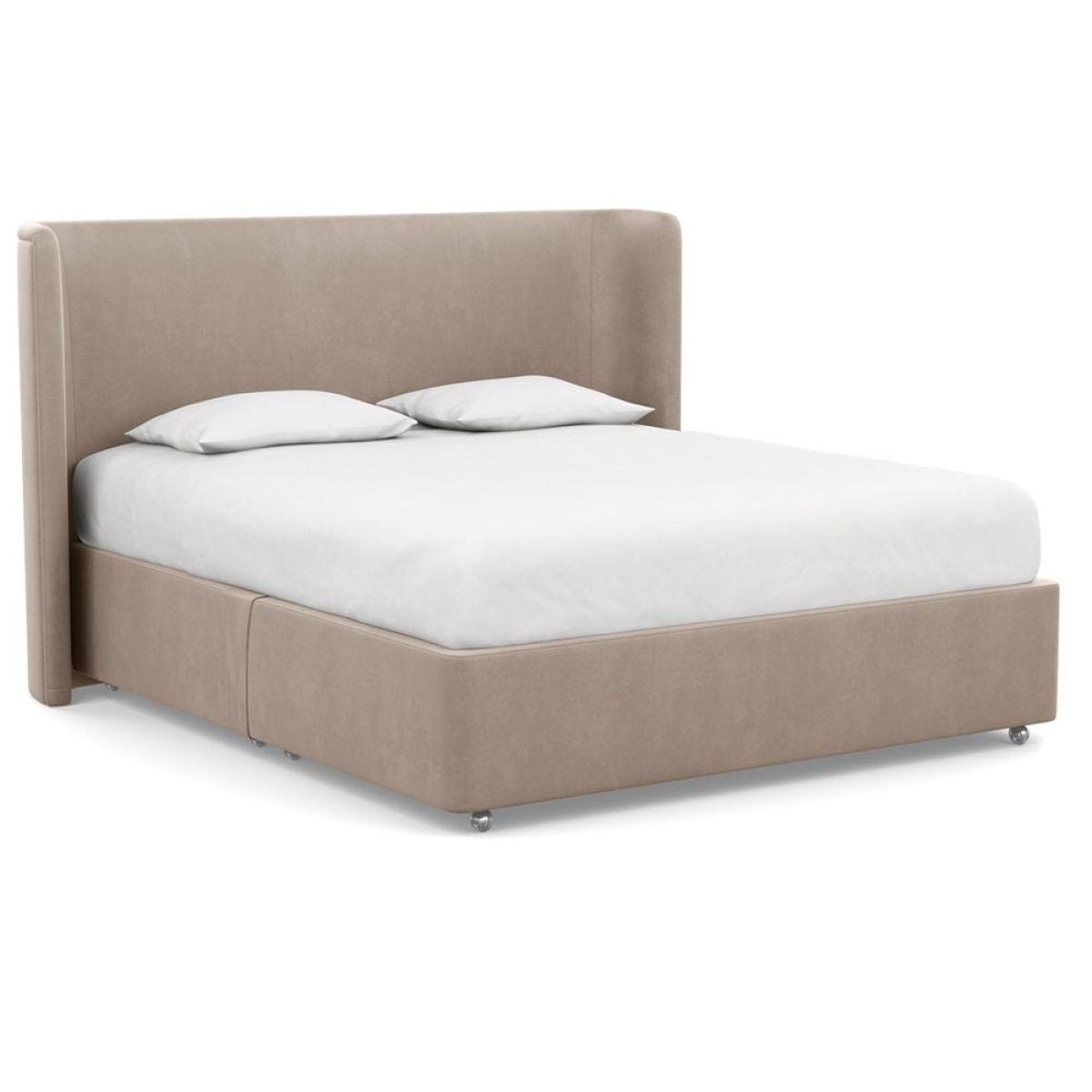 Heal's Deep Divan Double Dolly Dew 2 Footend - Heal's UK Bedroom Furniture – image 69