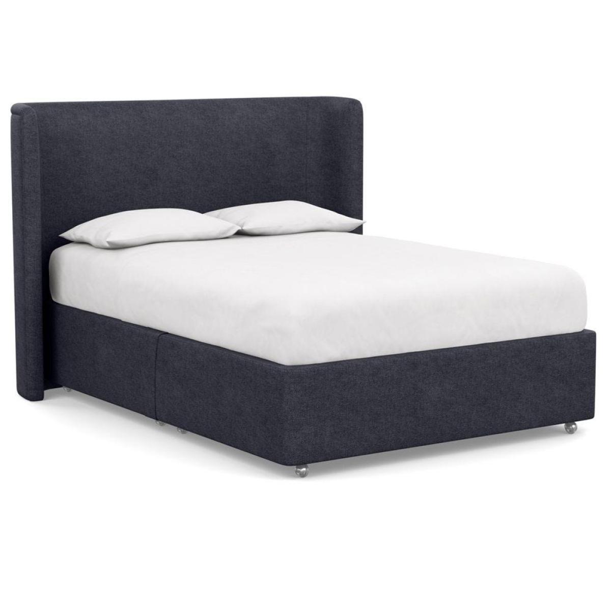 Heal's Deep Divan Double Dolly Dew 2 Footend - Heal's UK Bedroom Furniture – image 71
