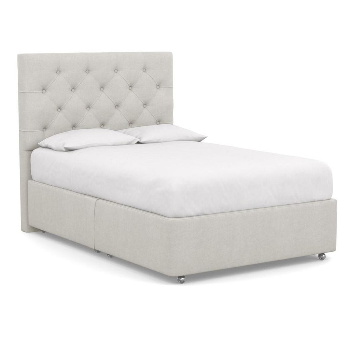 Heal's Deep Divan Double Dolly Dew 2 Footend - Heal's UK Bedroom Furniture – image 76