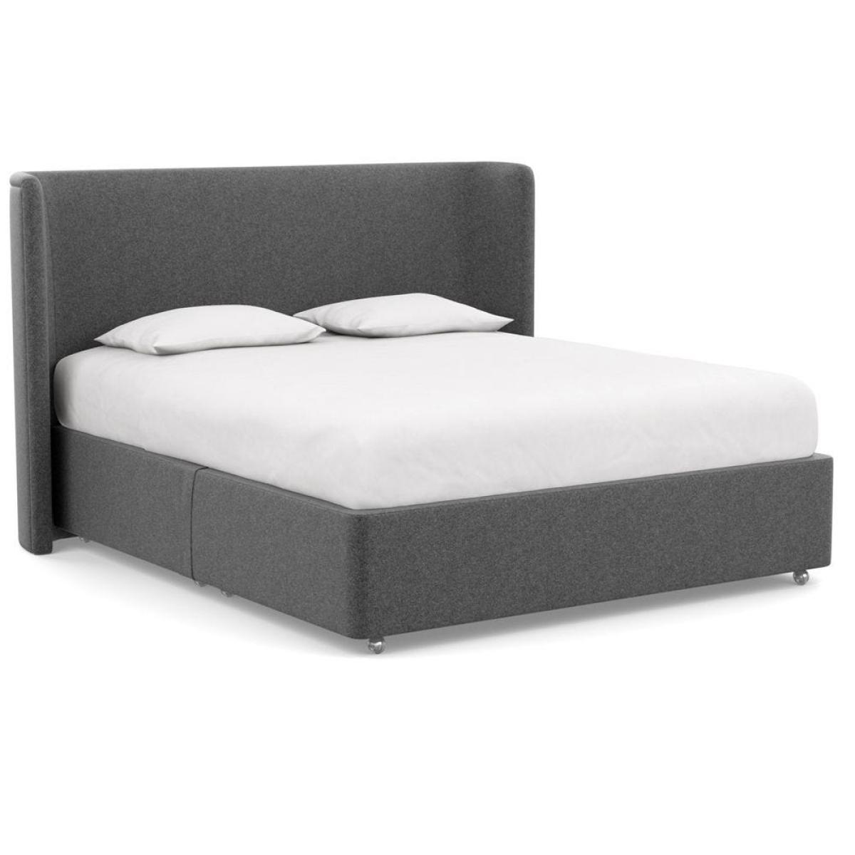 Heal's Deep Divan Double Dolly Dew 2 Footend - Heal's UK Bedroom Furniture – image 80