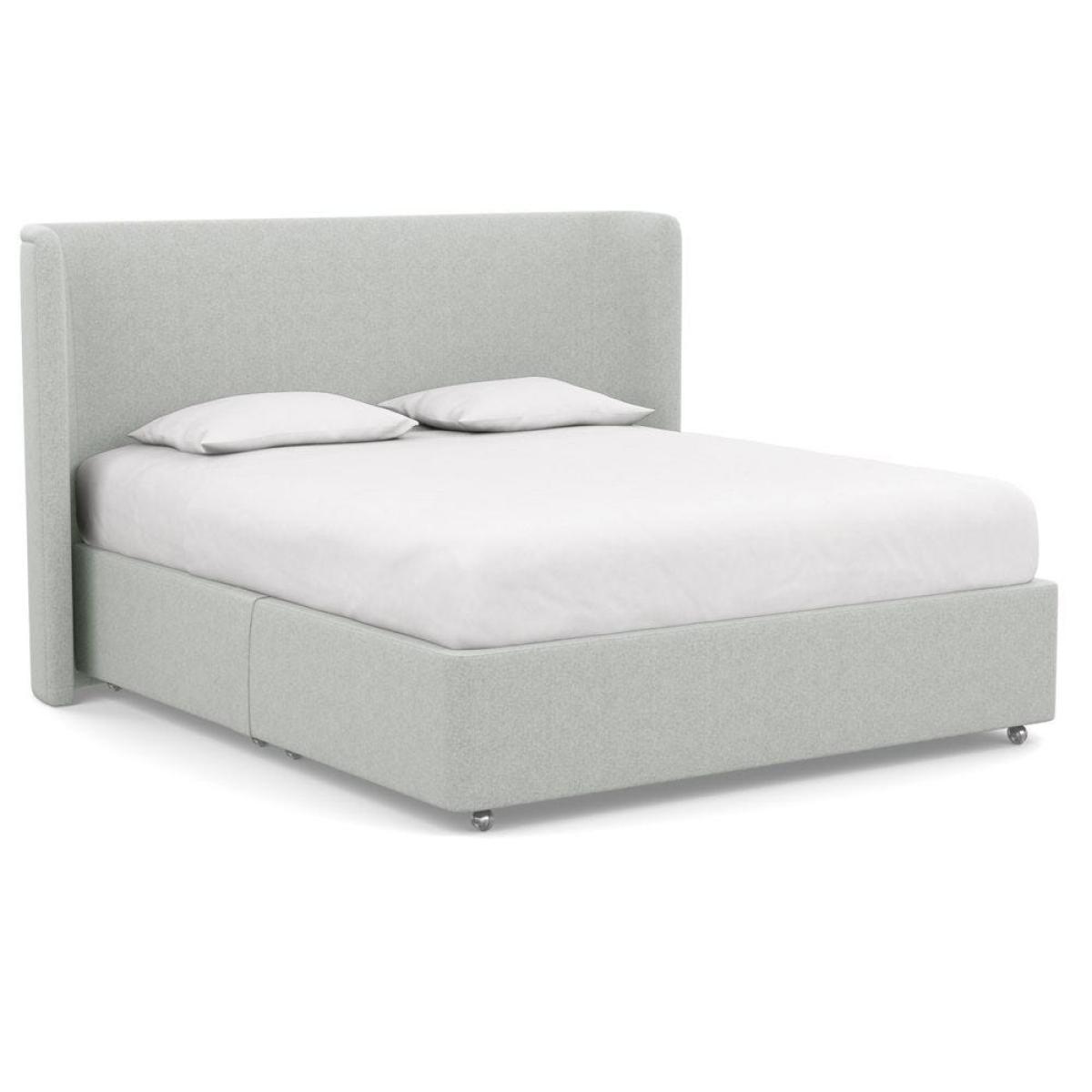 Heal's Deep Divan Double Dolly Dew 2 Footend - Heal's UK Bedroom Furniture – image 9