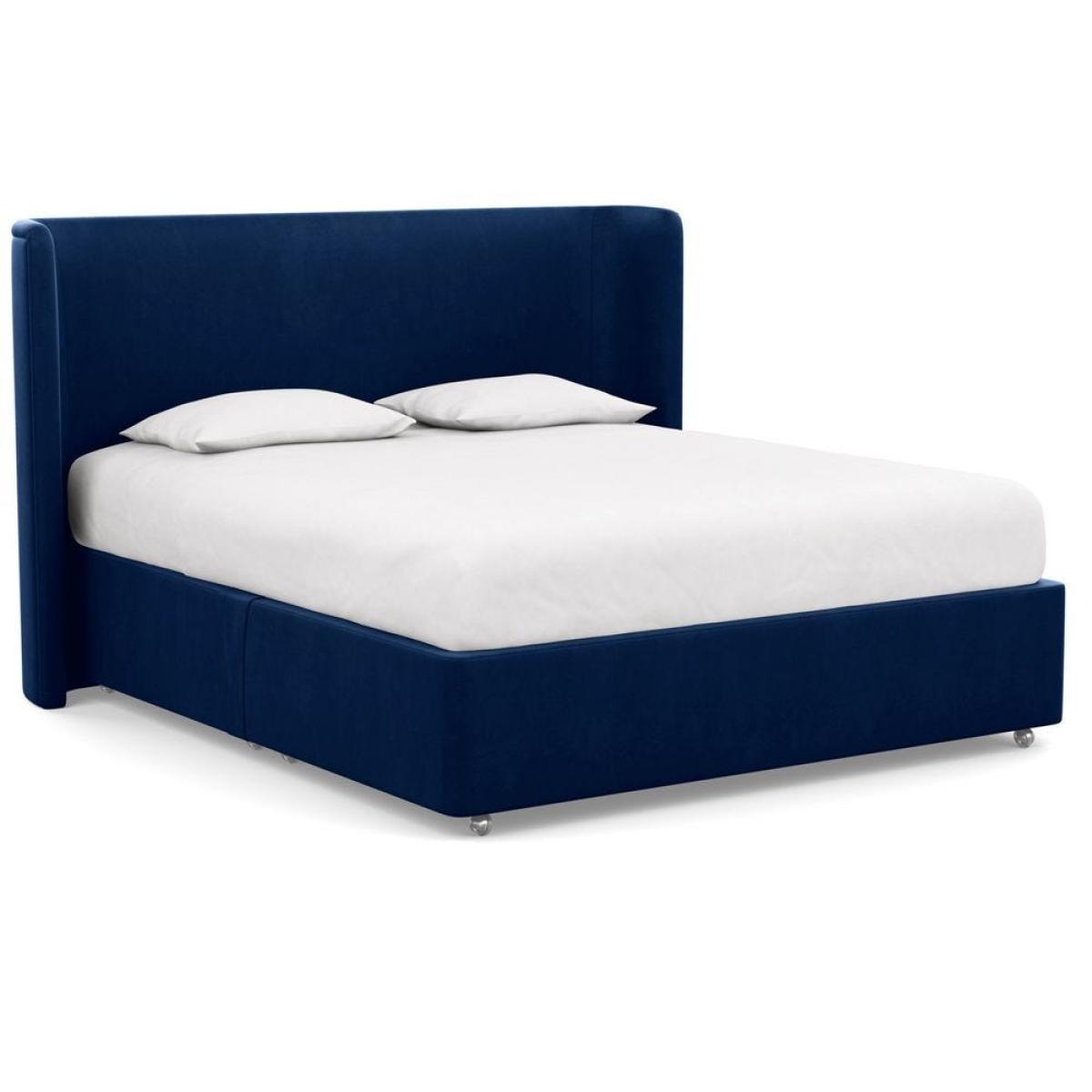 Heal's Deep Divan Double Dolly Dew 2 Footend - Heal's UK Bedroom Furniture – image 92