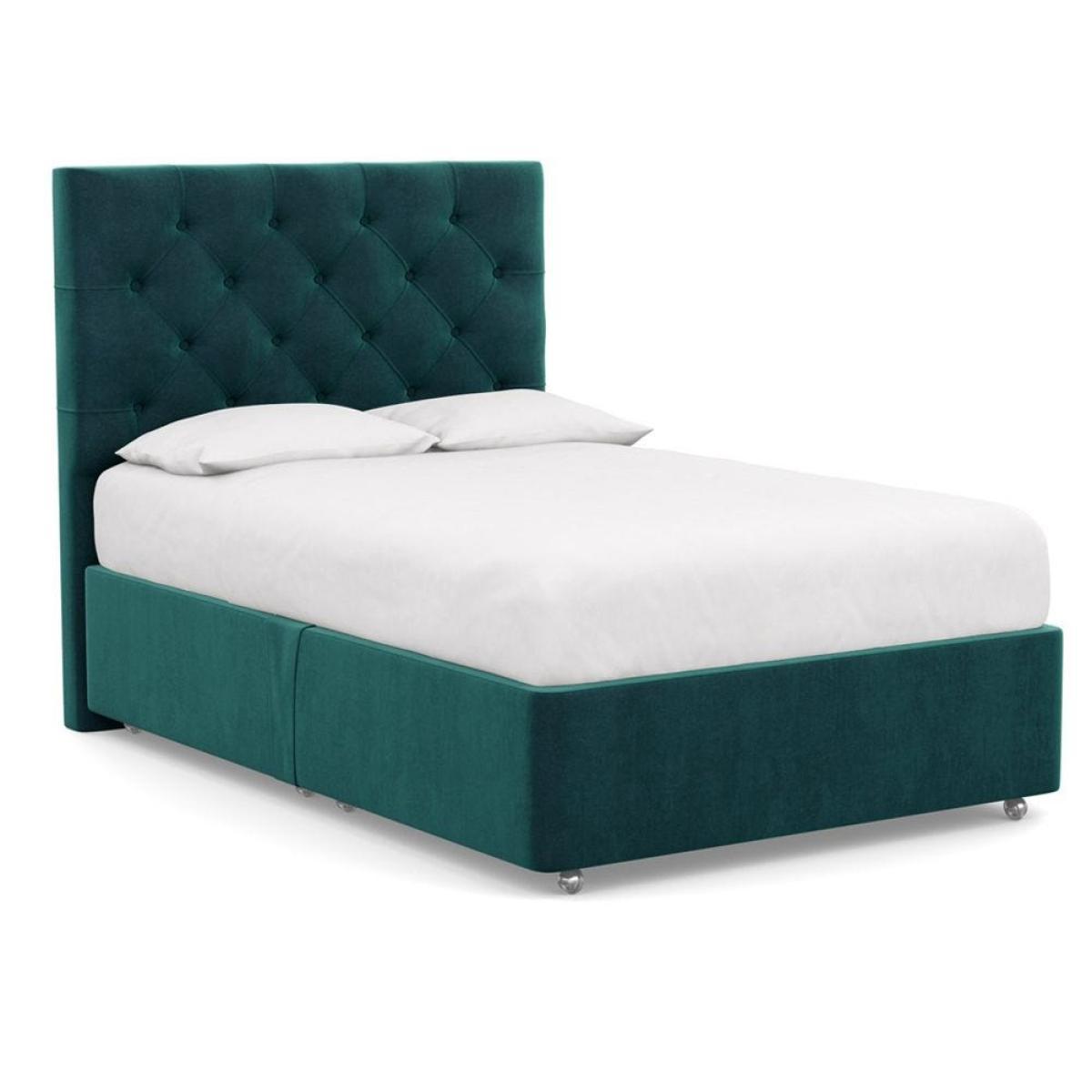 Heal's Deep Divan Double Dolly Dew 2 Footend - Heal's UK Bedroom Furniture – image 93
