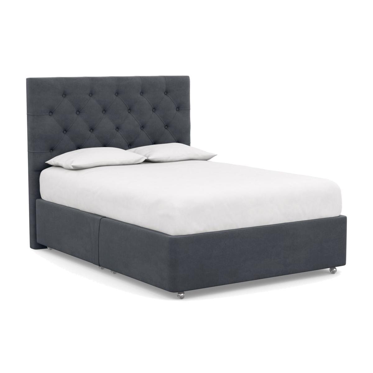 Heal's Deep Divan Double Dolly Dew 2 Footend - Heal's UK Bedroom Furniture – image 1