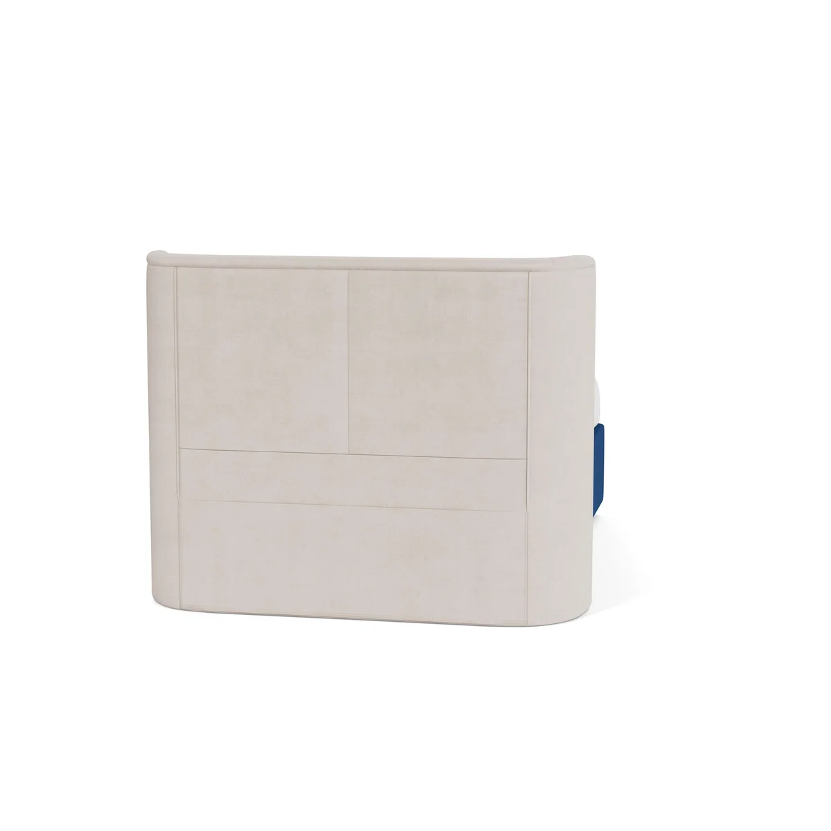 Heal's Deep Divan Double No Drawers Velvet Petrol - Heal's UK Bedroom Furniture – image 5