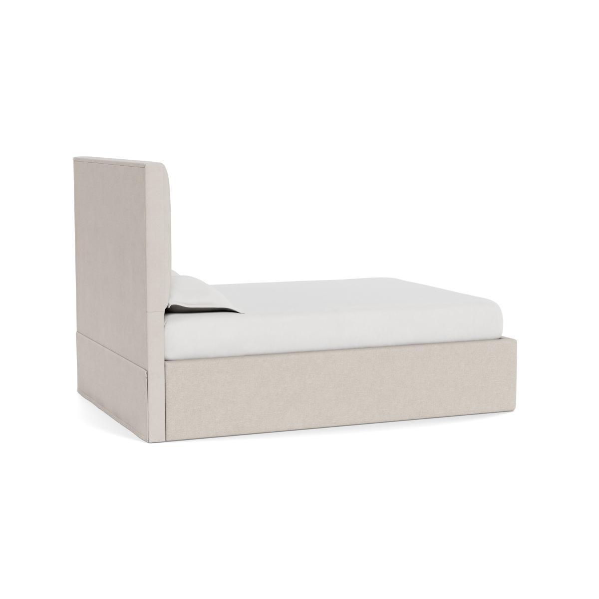 Heal's Storage Divan Double Texture Limestone Natural Feet - Heal's UK Bedroom Furniture – image 4