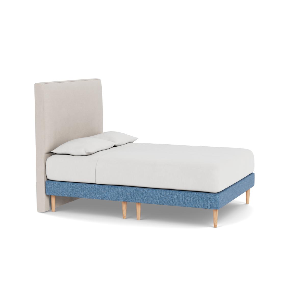 Heal's Shallow Divan Double Tejo Cobalt Light Stem Light Stem - Heal's UK Bedroom Furniture – image 2
