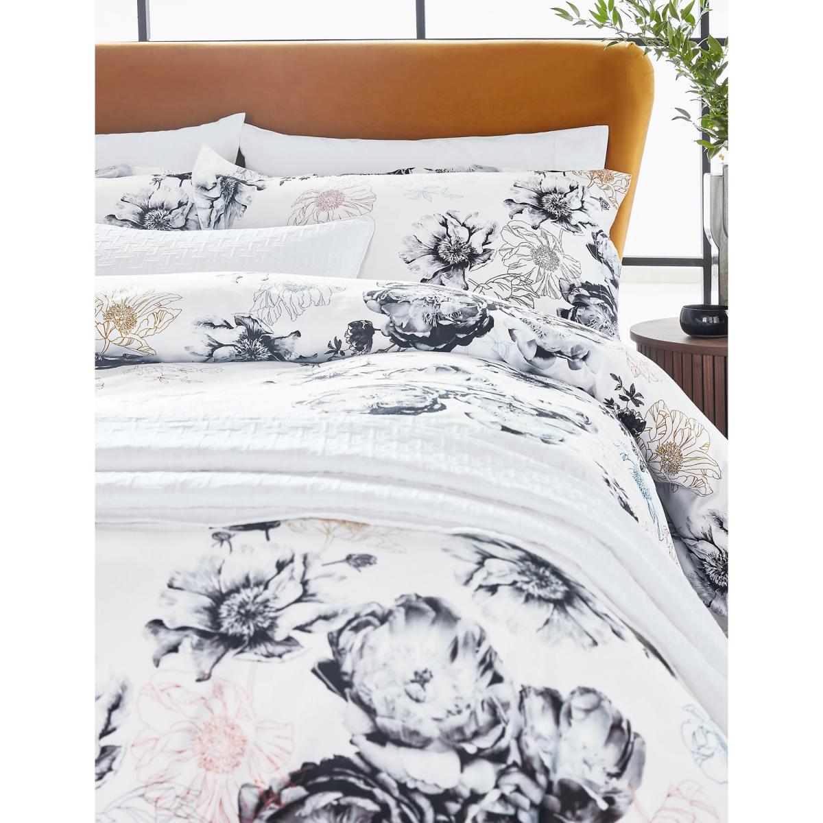 Ted Baker Pure Cotton Sateen Fresh Start Duvet Cover - 6FT - Multi, Multi – image 2