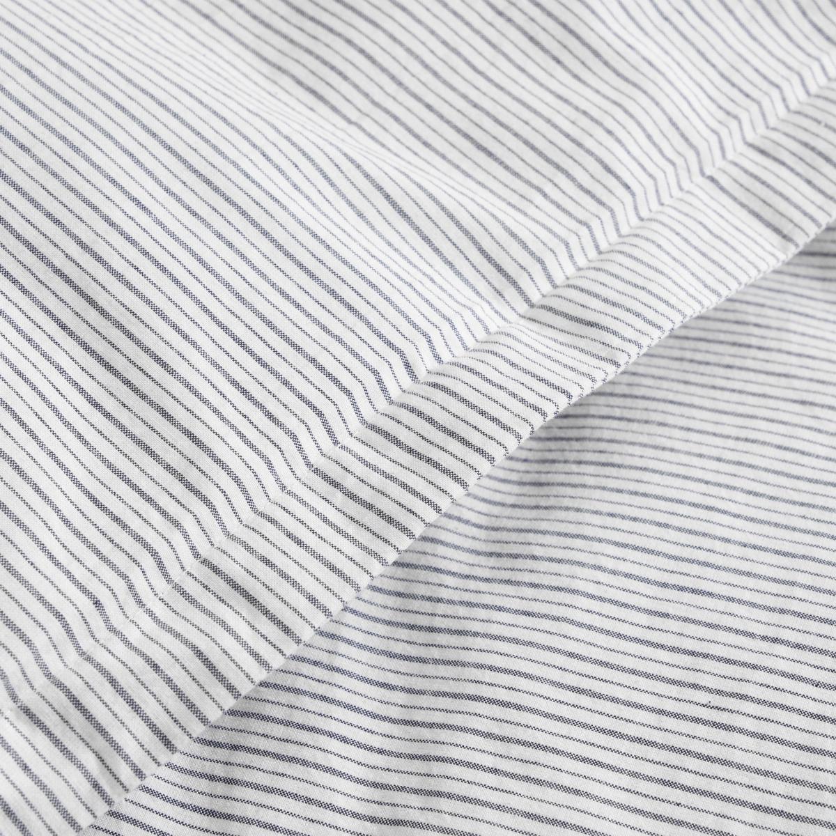 Laith 100% Organic Cotton Cover + 2 Pillowcases, Super King, Navy – image 5