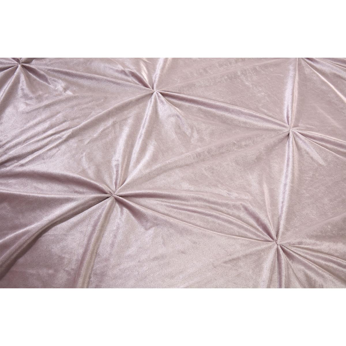 Balmoral Velvet Duvet Cover and Pillowcase Set - Lilac / Superking – image 5