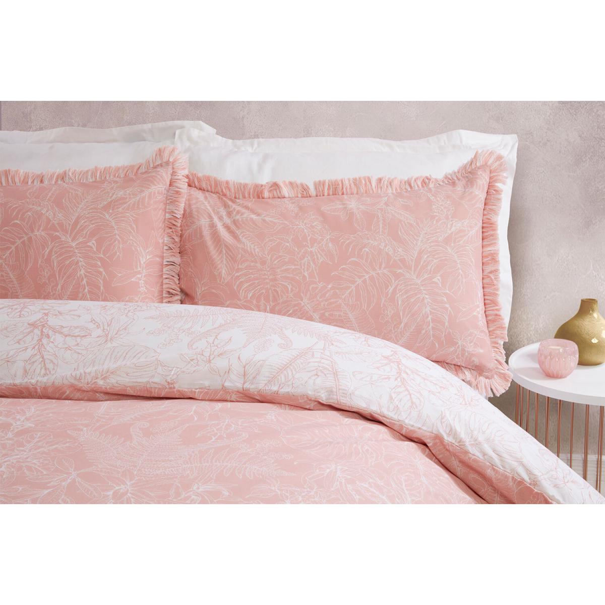 Bali Fringed Duvet and Pillowcase Set - Super King size – image 3