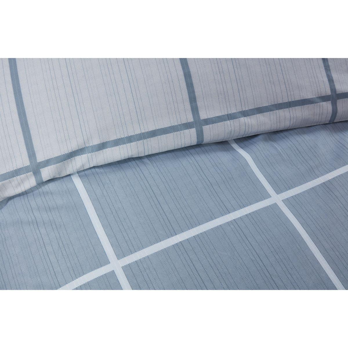 Kensington Check Duvet and Pillowcase Set - Superking – image 4