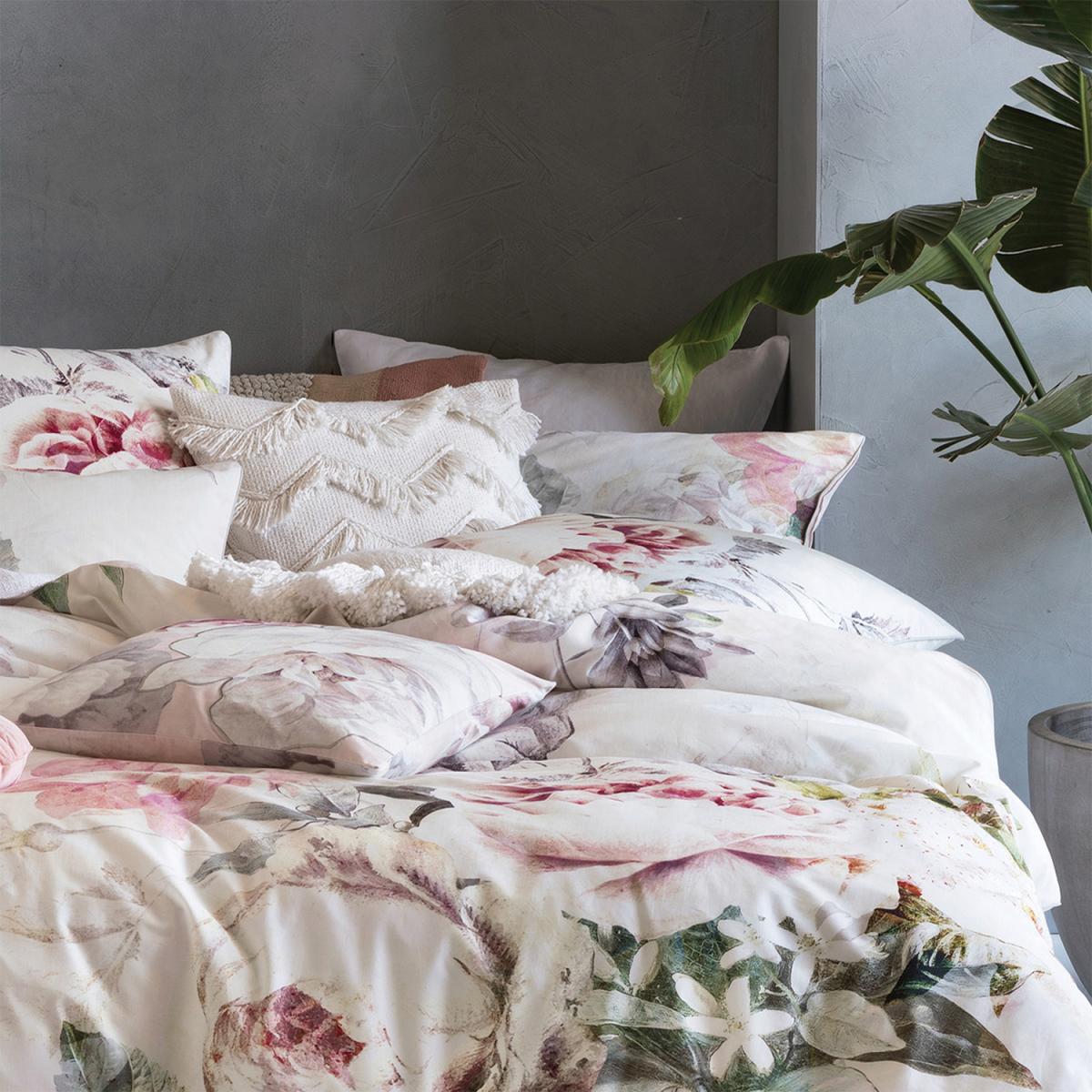 Pastel Floral Duvet Cover Set - Superking – image 2