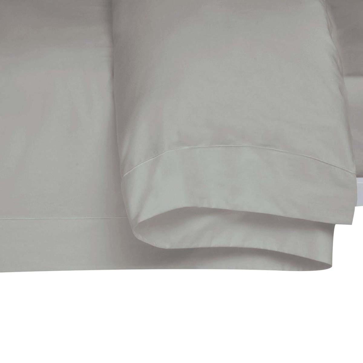 400 Thread Count Egyptian Cotton Oxford Duvet Cover - BM139 - Platinum / Superking – image 2