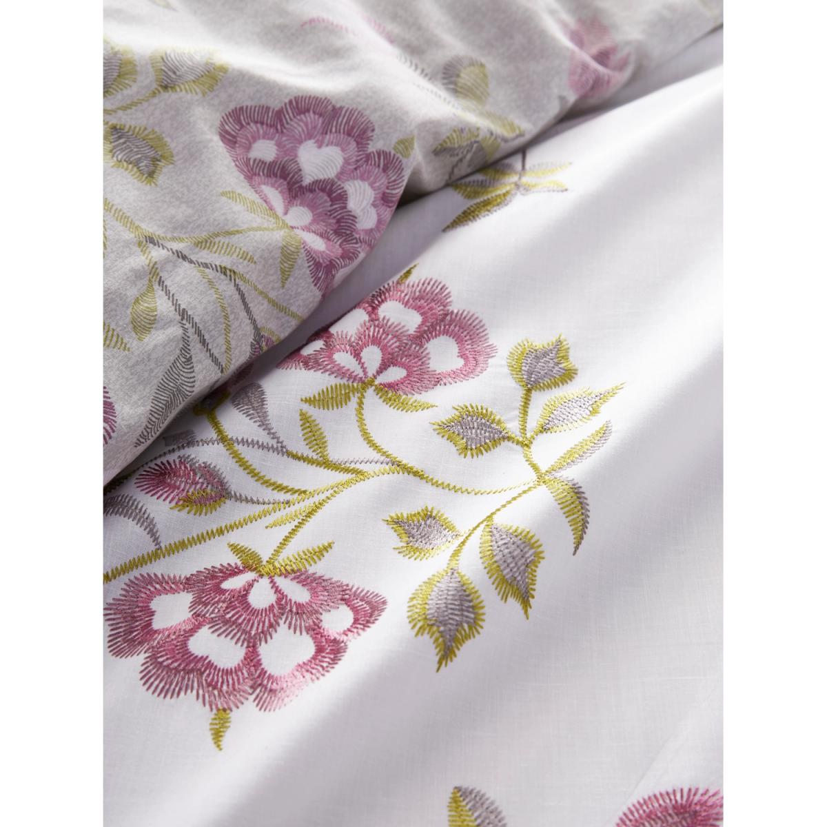 Secret Garden Floral Duvet Cover and Pillowcase Set - Lavender/Grey / Superking – image 2