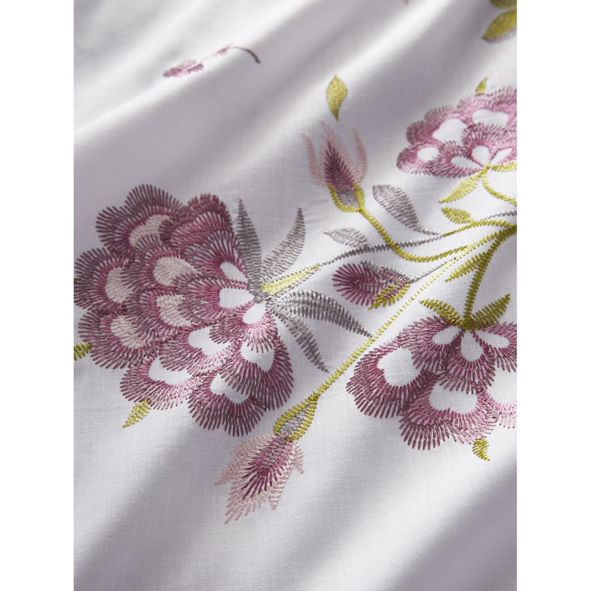 Secret Garden Floral Duvet Cover and Pillowcase Set - Lavender/Grey / Superking – image 3