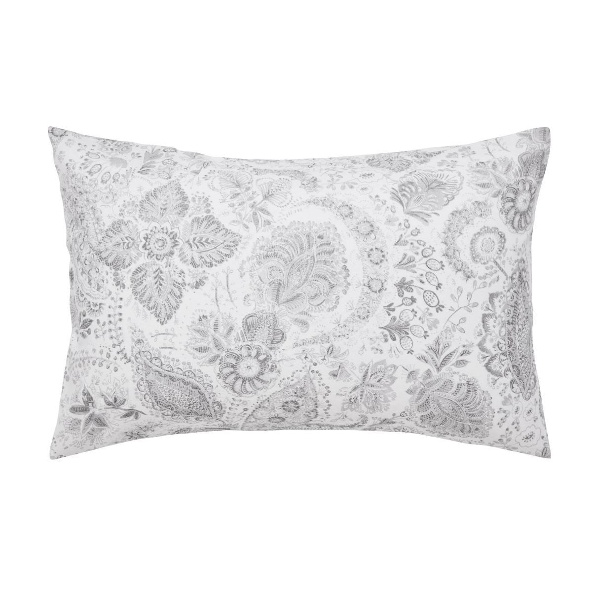 Holly Willoughby Ayana Grey 100% Brushed Cotton Reversible Duvet Cover and Pillowcase Set Light Grey – image 5