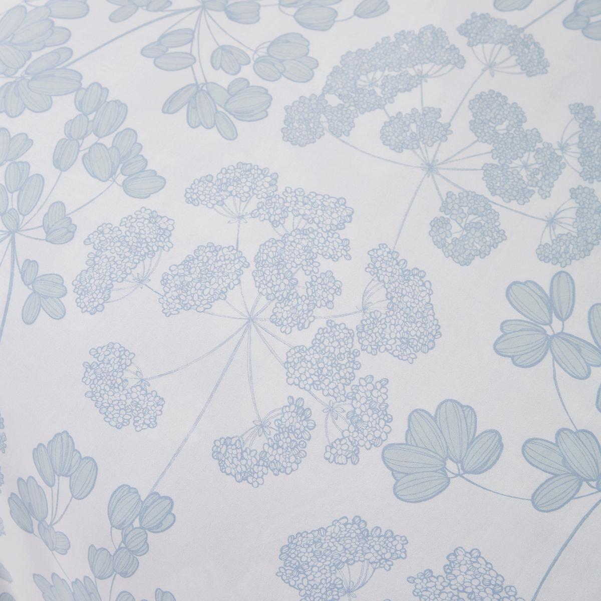 Dorma Daylesford Blue 100% Cotton Duvet Cover and Pillowcase Set Blue – image 4