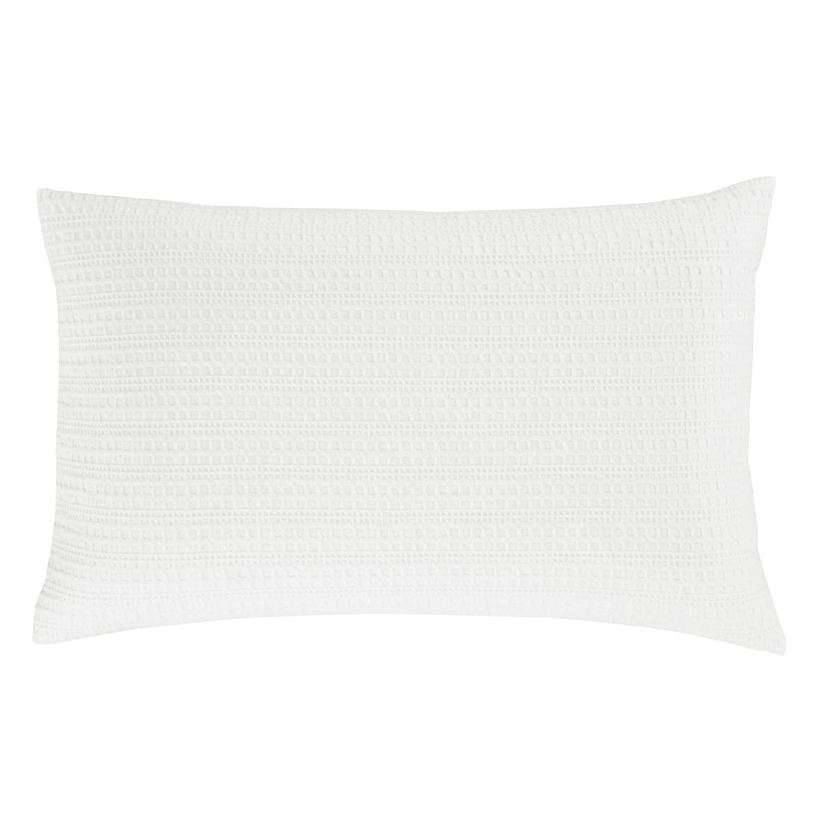 Amberley Waffle White 100% Cotton Duvet Cover and Pillowcase Set White – image 5