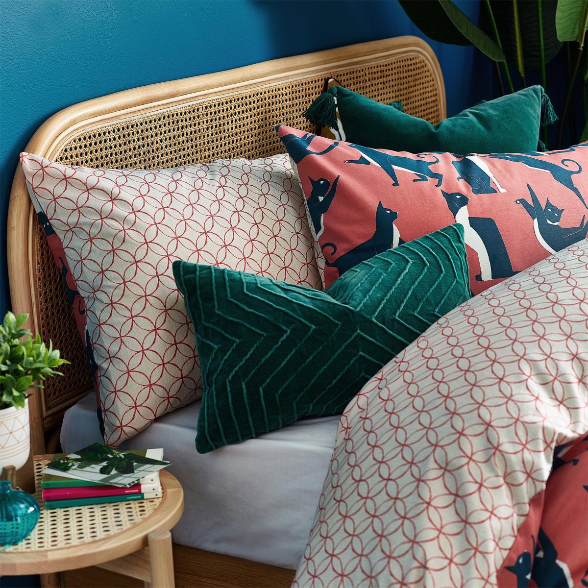 Furn. Kitta Pink Watermelon Duvet Cover and Pillowcase Set Pink – image 2