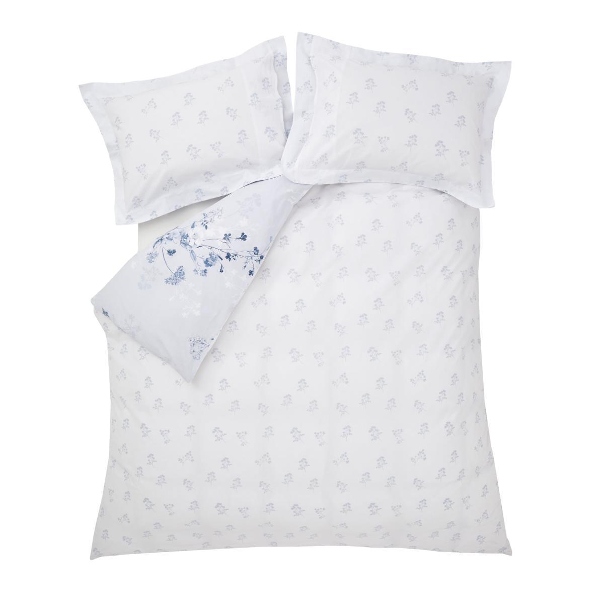 Holly Willoughby Catalina 100% Cotton Duvet Cover and Pillowcase Set Blue – image 5