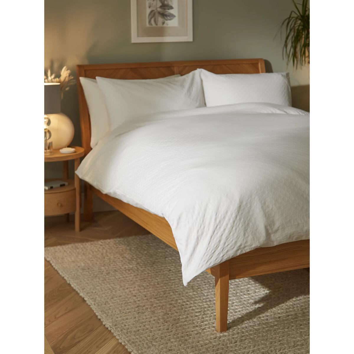 John Lewis & Partners Seersucker Spot Duvet Cover Set – image 2
