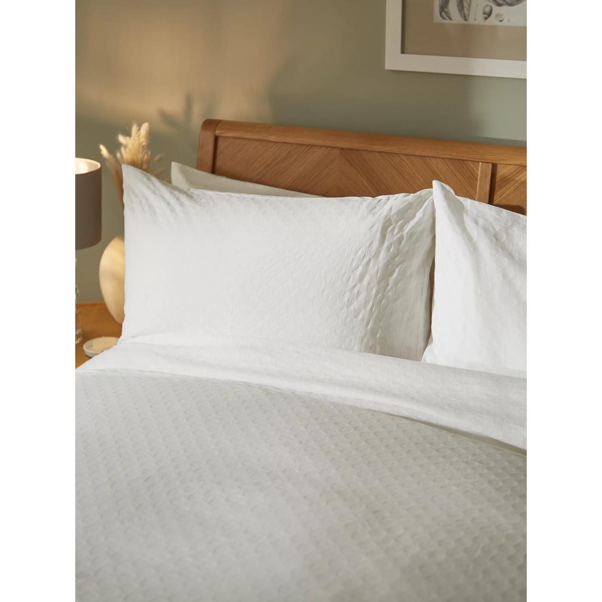 John Lewis & Partners Seersucker Spot Duvet Cover Set – image 3