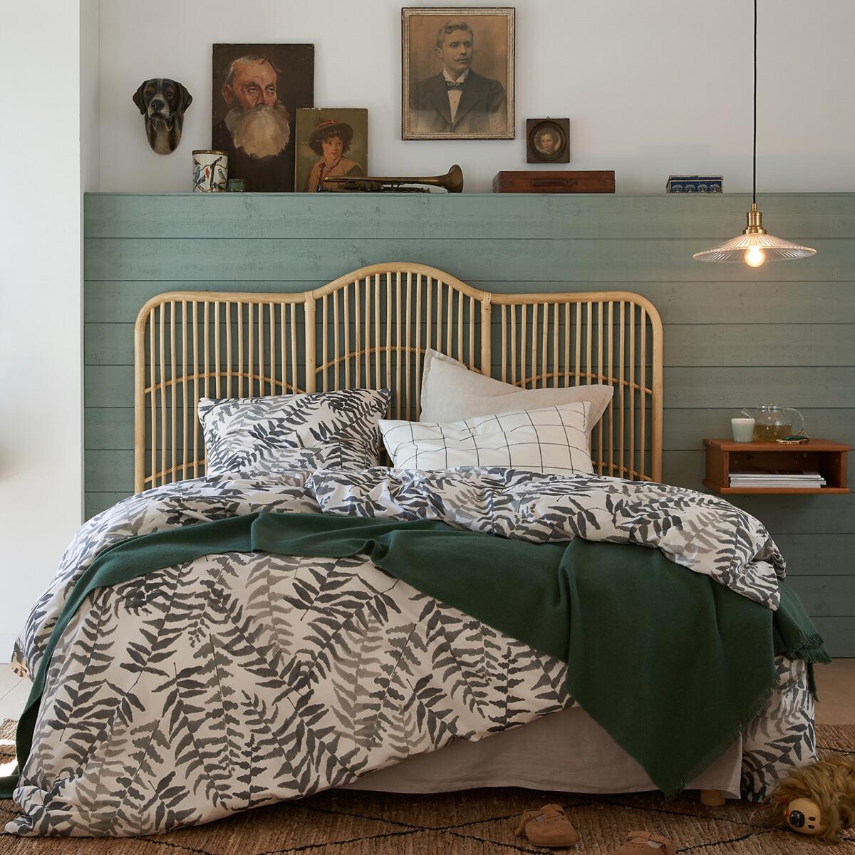 Fern Washed Cotton Duvet Cover – image 3